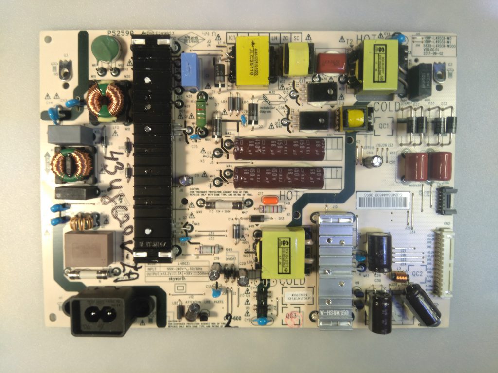 Scheda Alimentatore LG L4R031 Per TV 43LU2-L901N, 43UJ6200-UA – Aperto Mai Usato